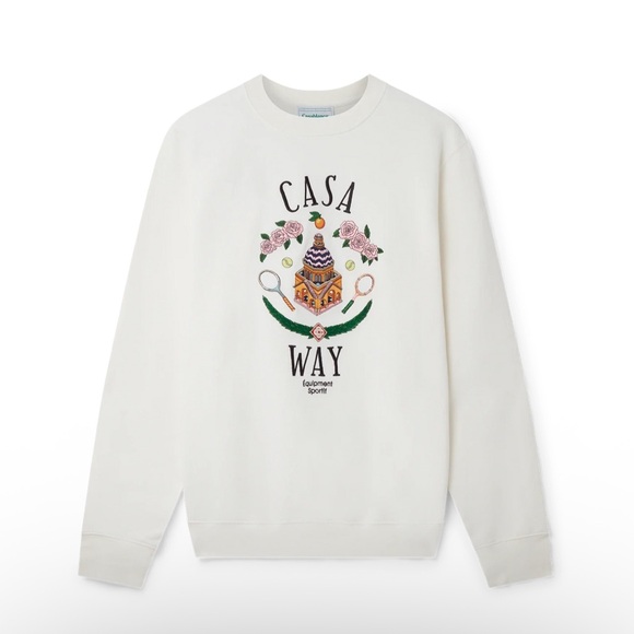 casablanca Other - Casa Way White Sweater Cardigan